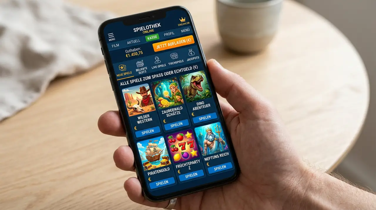 Flexibles Gaming ohne App-Installation auf jedem Smartphone — Cashiopeia
